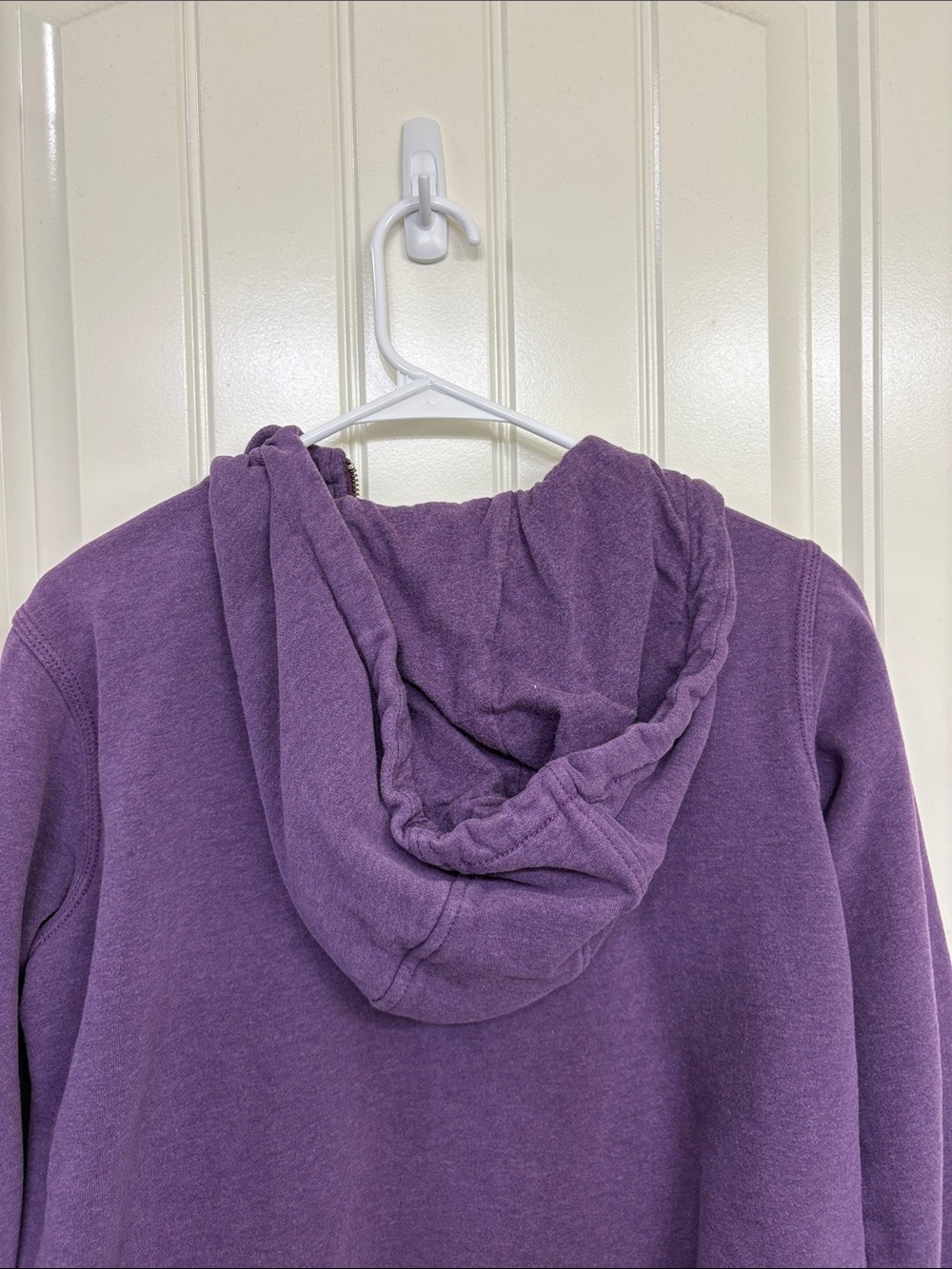 Carhartt Purple Quarter-Zip Hoodie‎ Pullover - Picture 9 of 10